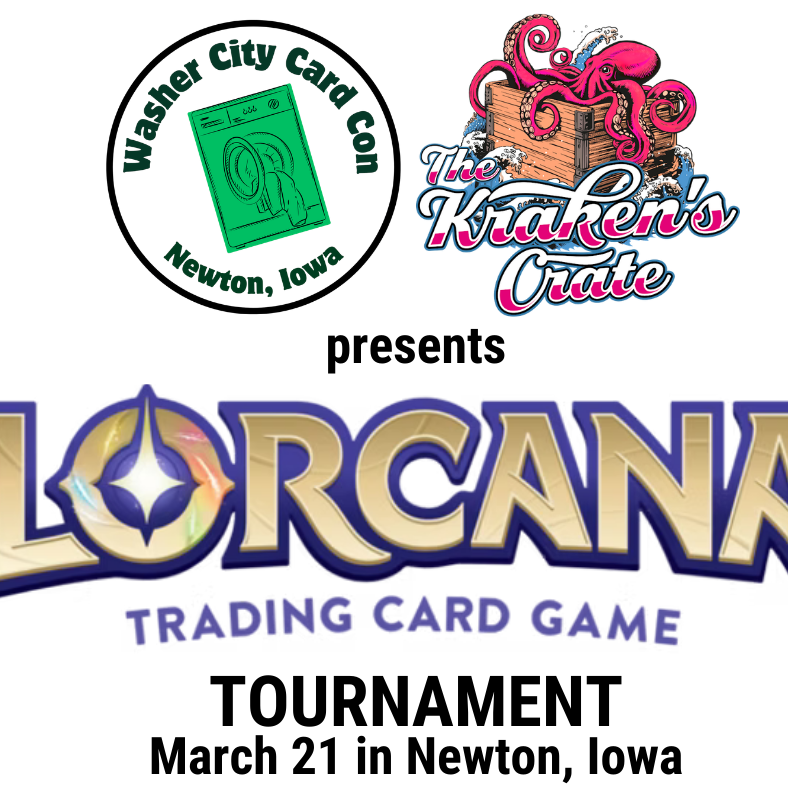 Lorcana Tournament at Washer City Card Con - logo